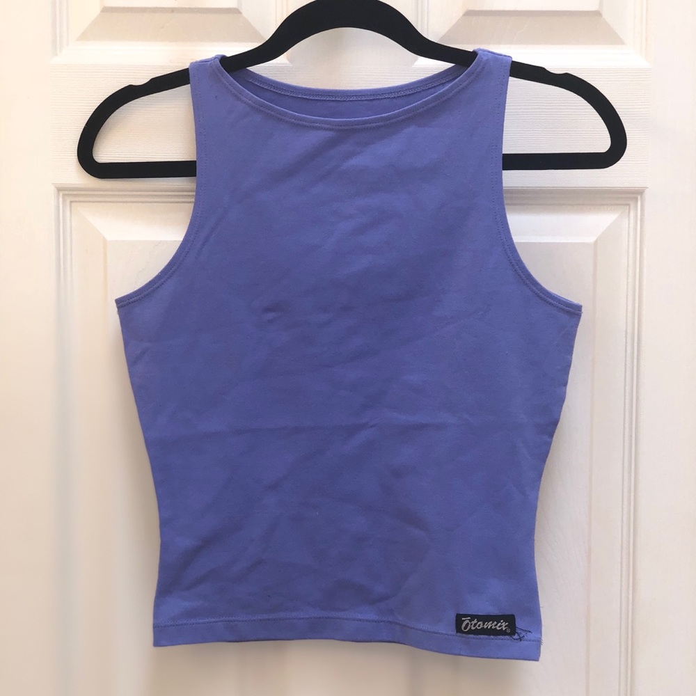 Periwinkle summer top